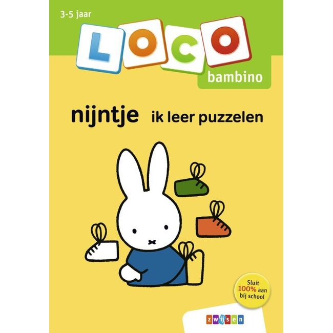 Loco Leerspellen Loco Bambino - Pakket - Nijntje, spelen en leren - 3-5 Jaar