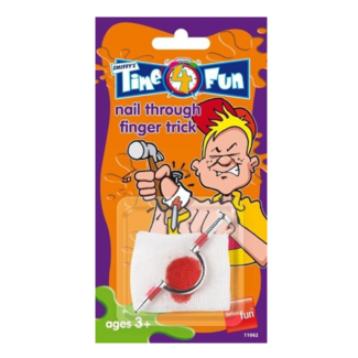 Smiffys Fopartikel - Spijker door de vinger
