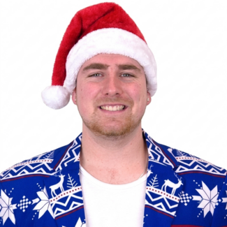 Haza-Witbaard Muts - Kerstmuts - Teddy