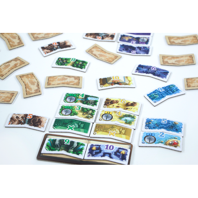 999 Games Lost cities - Verborgen paden - Bordspel - 8+
