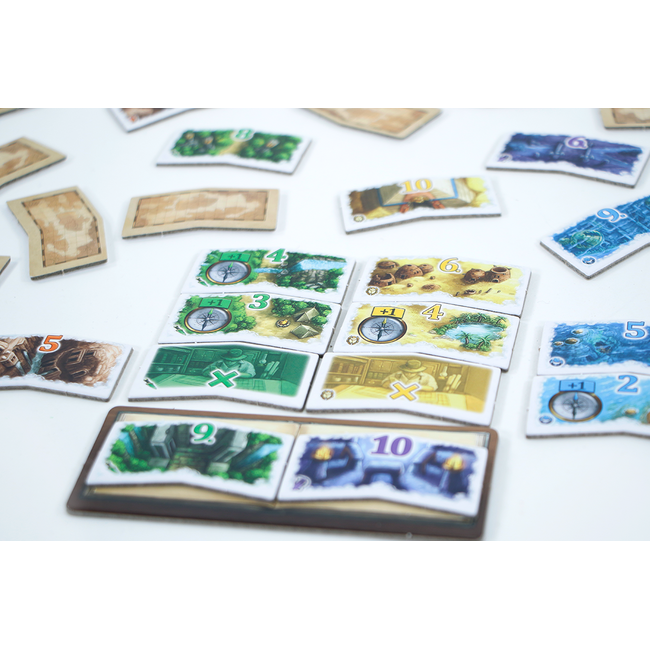 999 Games Lost cities - Verborgen paden - Bordspel - 8+