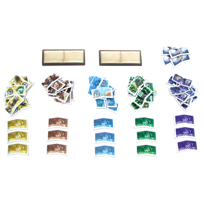 999 Games Lost cities - Verborgen paden - Bordspel - 8+