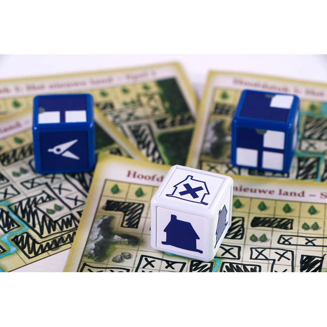 999 Games My City - Roll & Write - Dobbelspel - 10+