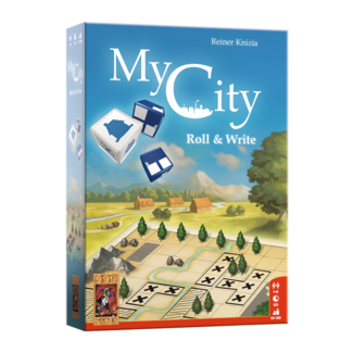 999 Games My City - Roll & Write - Dobbelspel - 10+