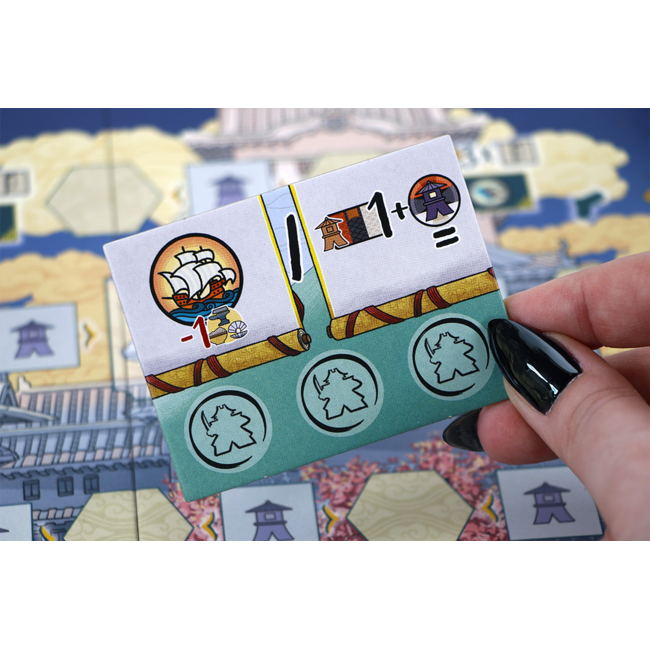 999 Games Het witte kasteel van Himeji: Het duel - Bordspel - 10+