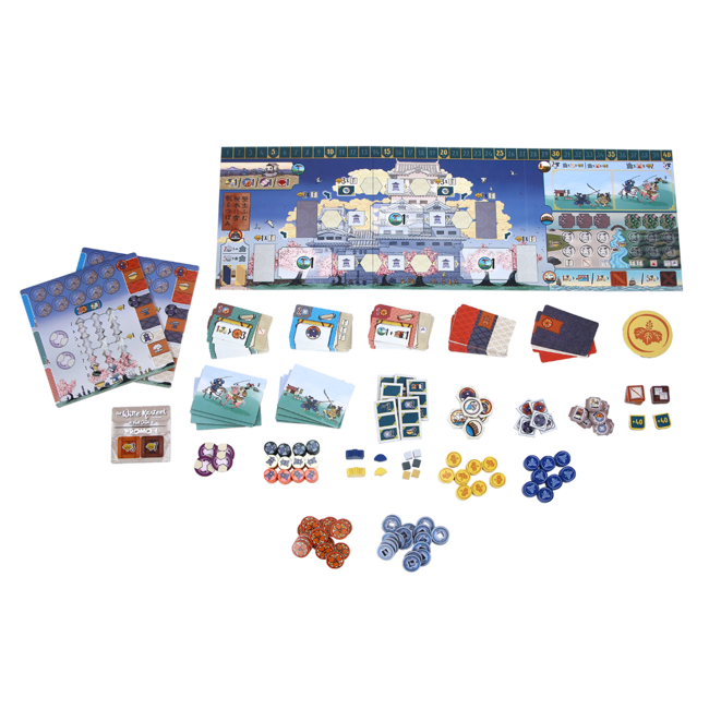 999 Games Het witte kasteel van Himeji: Het duel - Bordspel - 10+