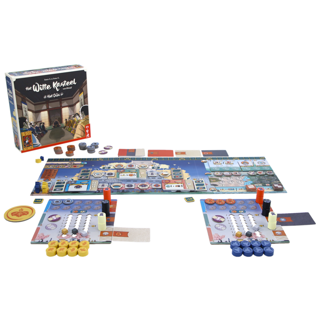 999 Games Het witte kasteel van Himeji: Het duel - Bordspel - 10+