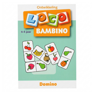 Loco Leerspellen Loco Bambino - Boekje - Domino - 4-5 jaar*