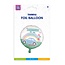 Paper Dreams Folieballon - trouwdag - 46cm - Zonder vulling