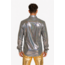 Partychimp Shirt - Disco - Zilver - Glanzend - XL