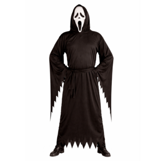 Partychimp Kostuum - Ghost face - Inclusief masker - Licentie - XL / XXL