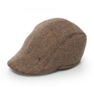 Partychimp Platte pet - Luxe - Licht bruin - Naturel