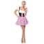 Partychimp Kostuum - Dirndl - Jurk - Eva - Roze - XXL