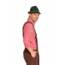 Partychimp Lederhose - Johann - Bruin - Kort - Verstelbare bretels - S