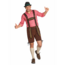 Partychimp Lederhose - Johann - Bruin - Kort - Verstelbare bretels - S