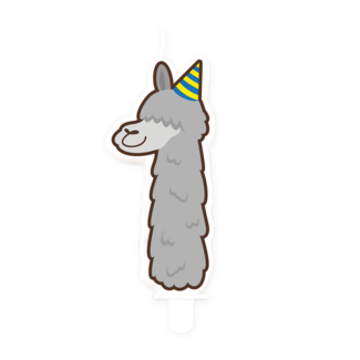 Paper Dreams Taartkaarsje - 1 - Lama