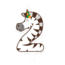 Paper Dreams Taartkaarsje - 2 - Zebra