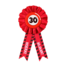 Paper Dreams Rozet - 30 jaar - Verkeersbord
