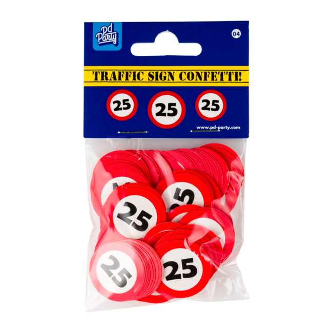 Paper Dreams Confetti - 25 - Verkeersbord