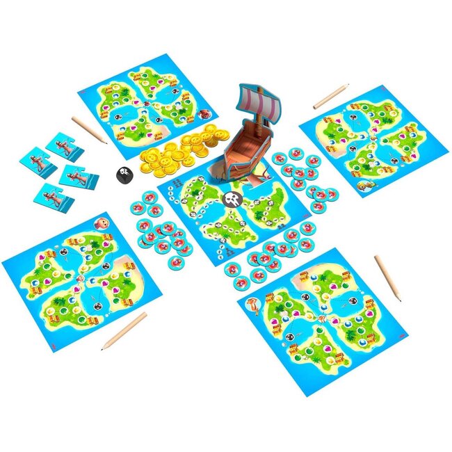 Haba Doodshoofdeiland - Coöperatief spel - 6+