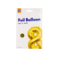 Paper Dreams Folieballon - 8 jaar - Goud - 86cm - Zonder vulling