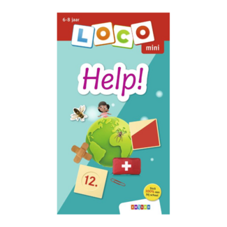 Loco Leerspellen Loco Mini - Boekje - Help! - Wereldoriéntatie - Hulpdiensten - 6-8 jaar