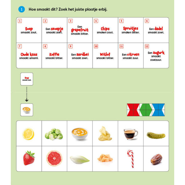Loco Leerspellen Loco Mini - Boekje - Eten en weten - Wereldoriëntatie - Voeding - 6-8 jaar
