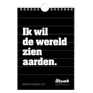 ImageGroup Weekkalender - 2027 - Mwah