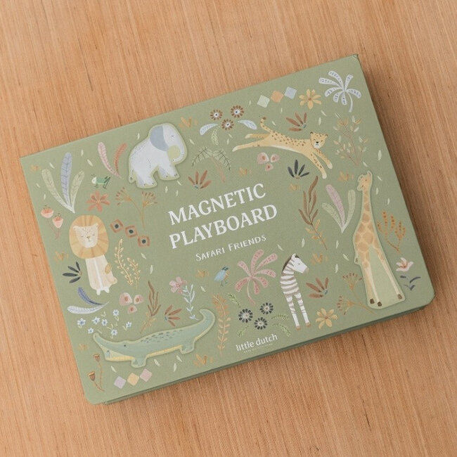 Little Dutch Magnetisch speelbord - Safari friends