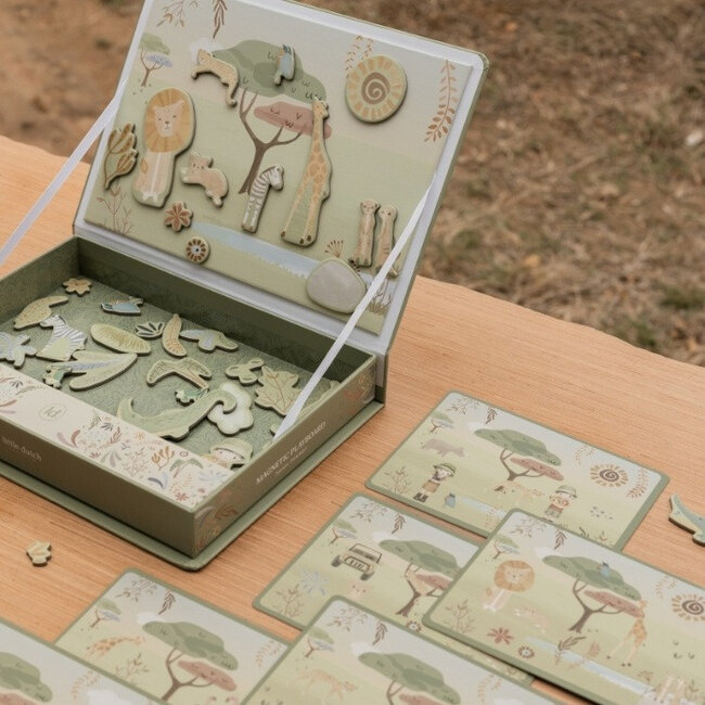 Little Dutch Magnetisch speelbord - Safari friends