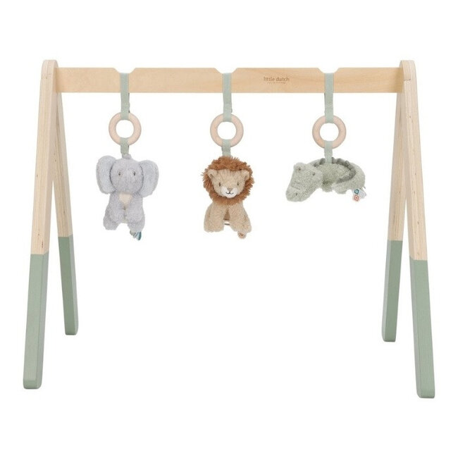 Little Dutch Babygym - Safari Friends - Hout