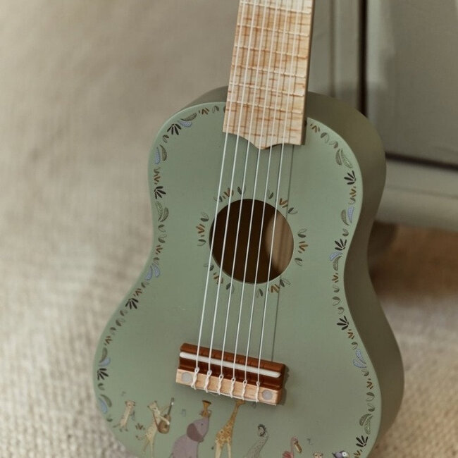 Little Dutch Gitaar - Safari friends - Groen