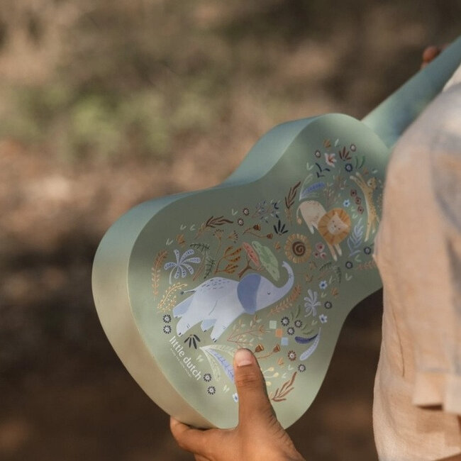 Little Dutch Gitaar - Safari friends - Groen
