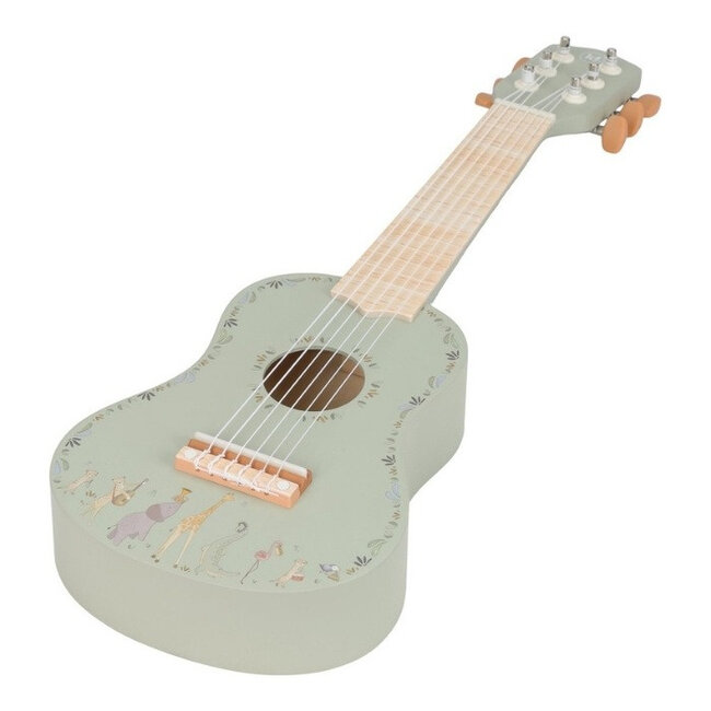 Little Dutch Gitaar - Safari friends - Groen