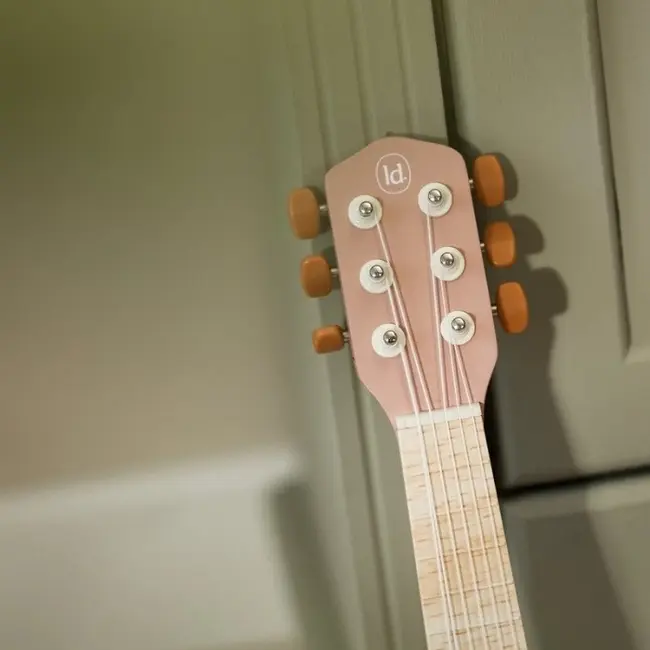 Little Dutch Gitaar - Safari friends - Roze