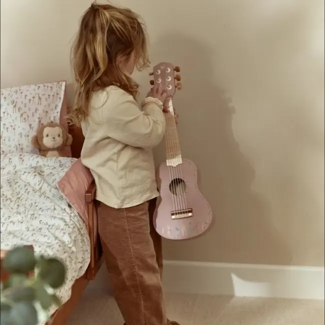 Little Dutch Gitaar - Safari friends - Roze
