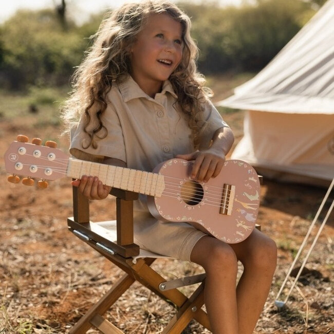 Little Dutch Gitaar - Safari friends - Roze