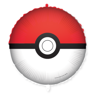 Globos Folieballon - Pokémon - Pokébal - 46cm - Zonder vulling