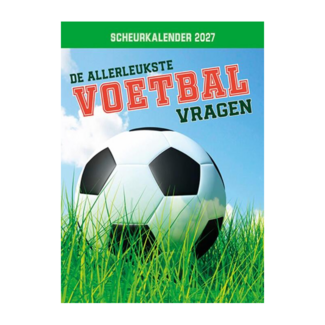 Lantaarn Scheurkalender - 2027 - De allerleukste voetbalvragen - 13x18cm