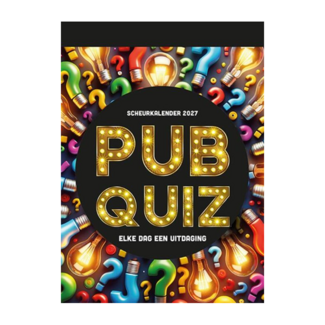 Lantaarn Scheurkalender - 2027 - Pubquiz - 13x18cm