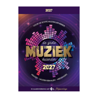 Lantaarn Scheurkalender - 2027 - De grote muziekkalender - 13x18cm