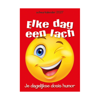 Lantaarn Scheurkalender - 2027 - Elke dag een lach - 13x18cm