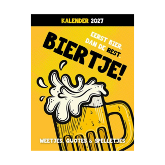 Lantaarn Scheurkalender - 2027 - Biertje! - 13x18cm