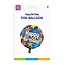 Paper Dreams Folieballon - Happy birthday! - Sterren - 46cm - Zonder vulling