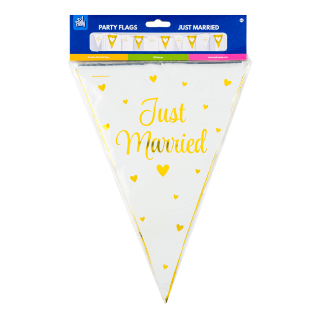Paper Dreams Vlaggenlijn - Just married - 10m