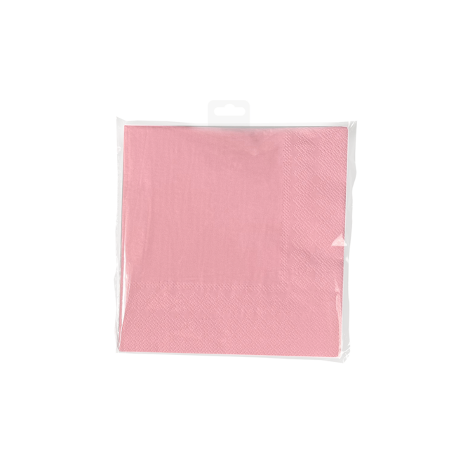 Paper Dreams Servetten - Licht roze - 16,5x16,5cm - 8st.