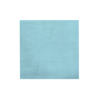 Paper Dreams Servetten - Licht blauw - 16,6x16,5cm - 8st.
