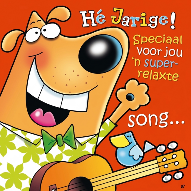 PaperClip Kaart - Muziek - Hé jarige! Speciaal voor jou 'n super relaxte song... - 009