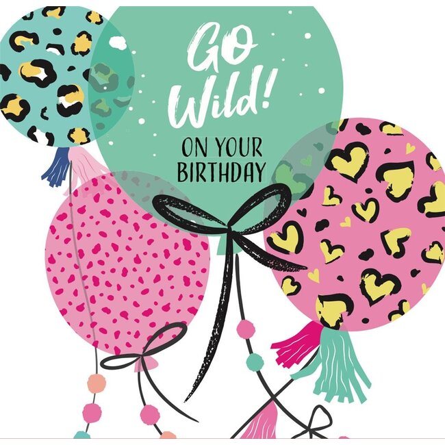 PaperClip Kaart - Muziek - Go wild! On your birthday - 006