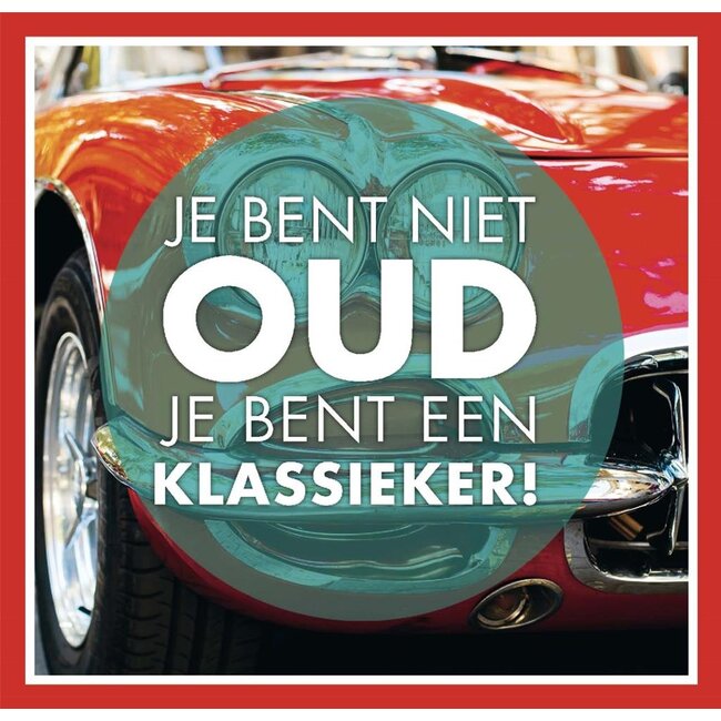 PaperClip Kaart - Muziek - Je bent niet oud, je bent een klassieker! - 022